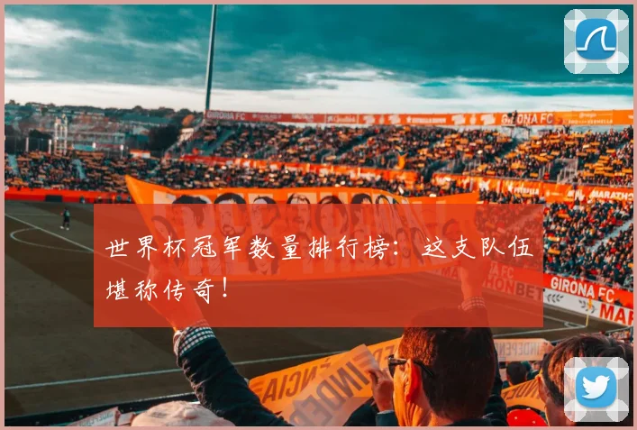 世界杯冠军数量排行榜：这支队伍堪称传奇！