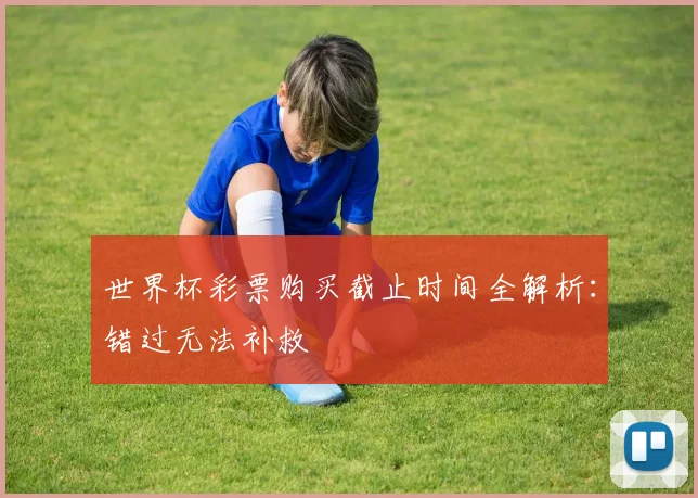 世界杯彩票购买截止时间全解析:错过无法补救